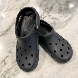New black Crocs size 9
